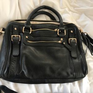 Erica Anenberg Leather Crossbody/Satchel Bag